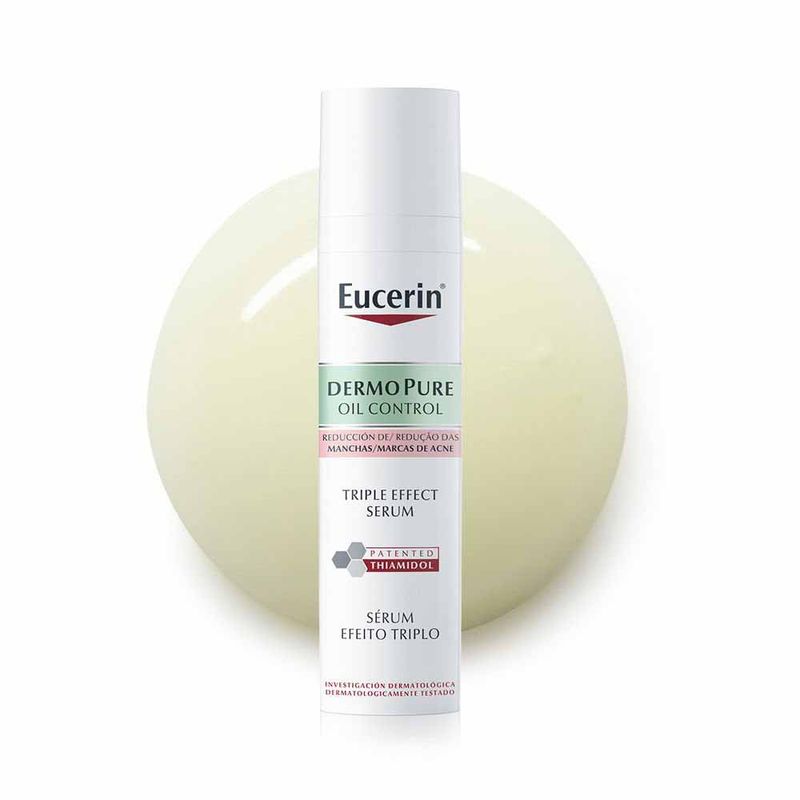 EUCERIN Sérum Facial Antiacne Dermo Pure Efeito Triplo Antioleosidade 40ml
