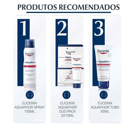EUCERIN Spray Corporal Reparador Aquaphor Hidratação Intensiva 360° 150ml